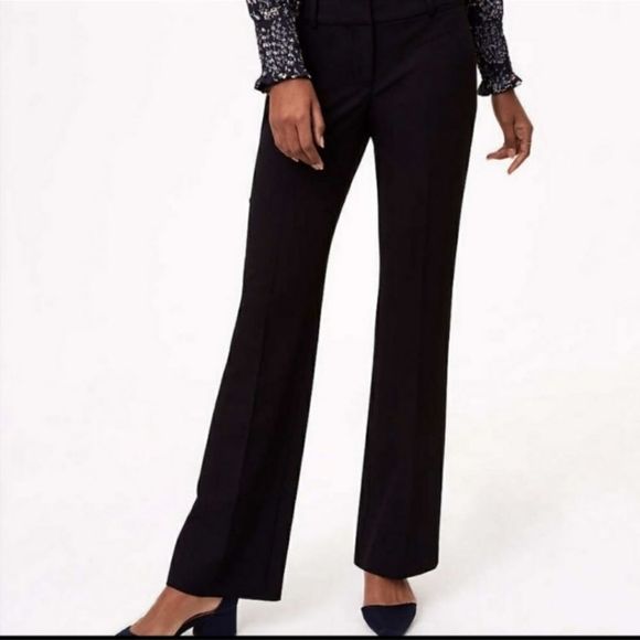 LOFT Pants & Jumpsuits Loft Curvydress Trouser Pants Black Poshmark